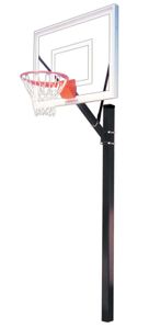 First Team Sport III Inground Fixed Height Hoop - 54 Inch Acrylic