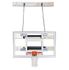 First Team SuperMount 23 Pro Wall-Mounted Hoop - 60 Inch Glass