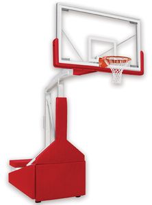 First Team Tempest Triumph Adjustable Portable Hoop - 72 Inch Glass