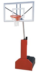 First Team Thunder Select Adjustable Portable Hoop - 60 Inch Acrylic