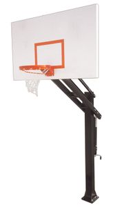 First Team Titan Excel Inground Adjustable Hoop - 72 Inch Steel