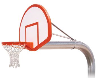 First Team Tyrant Flight Inground Fixed Height Hoop - 54 Inch Fiberglass