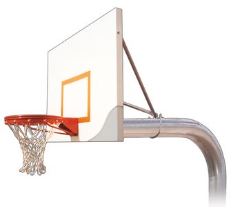 First Team Tyrant Impervia Inground Fixed Height Hoop - 60 Inch Aluminum