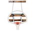 First Team FoldaMount 46 Advantage Wall-Mounted Hoop - Fan-Shaped Glass