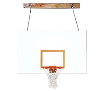 First Team FoldaMount 46 Magnum Wall-Mounted Hoop - 72 Inch Steel