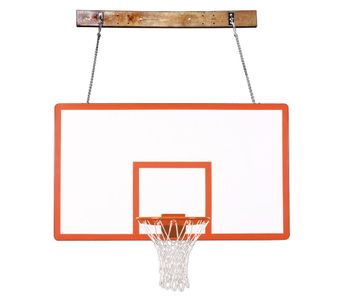 First Team FoldaMount 46 Performance Wall-Mounted Hoop - 72 Inch Fiberglass