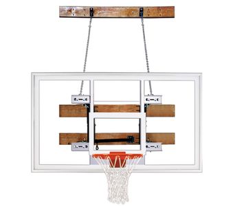 First Team FoldaMount 46 Supreme Wall-Mounted Hoop - 72 Inch Acrylic