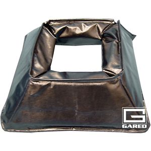 Gared Base Pad for Surface-Mounted Square Posts