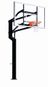 Goalsetter MVP Inground Adjustable Hoop - 72 Inch Glass or Acrylic