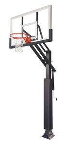 Ironclad Game Changer GC55-LG Inground Adjustable Hoop - 60 Inch Glass