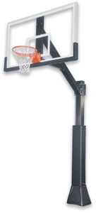 Ironclad Highlight 664-XXL Inground Fixed Height Hoop - 72 Inch Glass