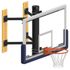 Jaypro Fixed Height Wall Mounted Basketball Shooting Station - 72 Inch Glass