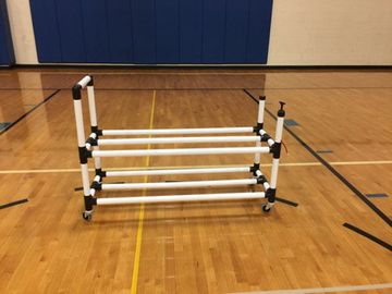 Power Dribble Ball Cart with Air Pump