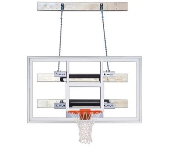 First Team SuperMount 46 Supreme Wall-Mounted Hoop - 72 Inch Acrylic