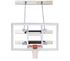 First Team SuperMount 46 Supreme Wall-Mounted Hoop - 72 Inch Acrylic