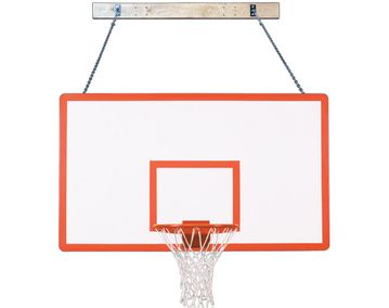 First Team SuperMount 68 Performance Wall-Mounted Hoop - 72 Inch Fiberglass