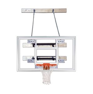 First Team SuperMount 68 Pro Wall-Mounted Hoop - 60 Inch Glass
