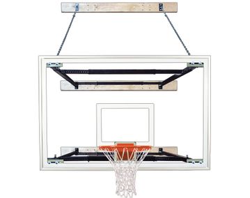 First Team SuperMount 68 Tradition Wall-Mounted Hoop - 48 Inch X 72 Inch Glass
