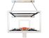 First Team SuperMount 68 Tradition Wall-Mounted Hoop - 48 Inch X 72 Inch Glass