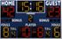 Varsity 2246 8' Wall-Mounted Scoreboard