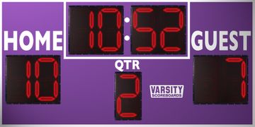 Varsity 7430 8' Outdoor Scoreboard