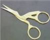 T4073 Gold Plated Stork Scissors