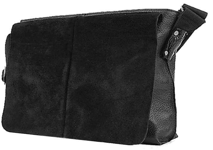 Bugatti Milano Leather Laptop Messenger Bag