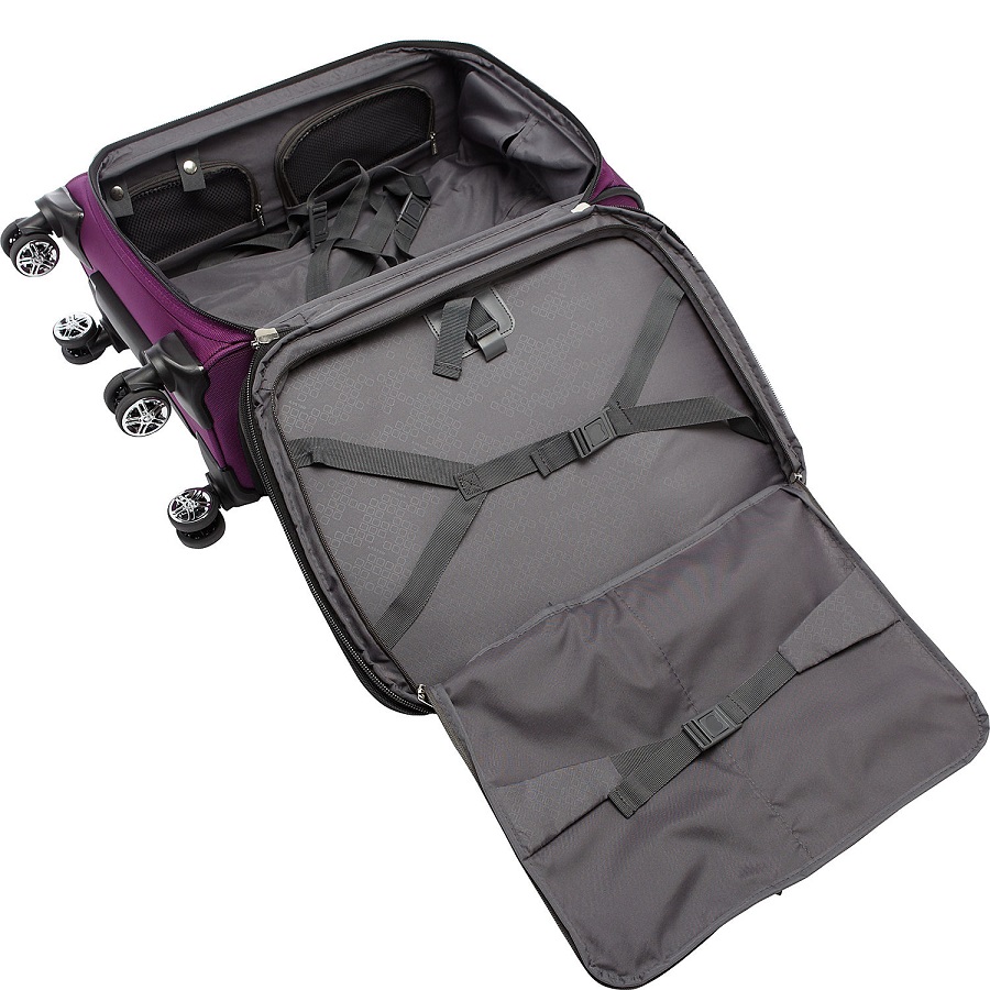 Delsey Helium Cruise Carry On Expandable Spinner Suiter Trolley