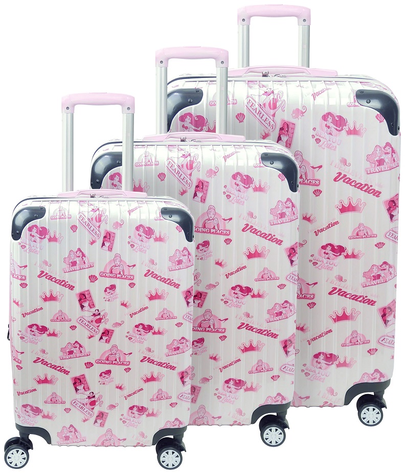 Ful Disney Princess Group Badges 3Piece Luggage Set Luggage Sets