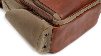 Korchmar Mason Waxed Canvas & Leather Backpack
