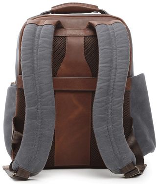 Korchmar Mason Waxed Canvas & Leather Backpack