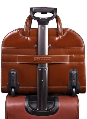 McKlein L Series Davis Wheeled Laptop Briefcase