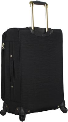 Steve Madden Peek-A-Boo Black 3-Piece Luggage Set