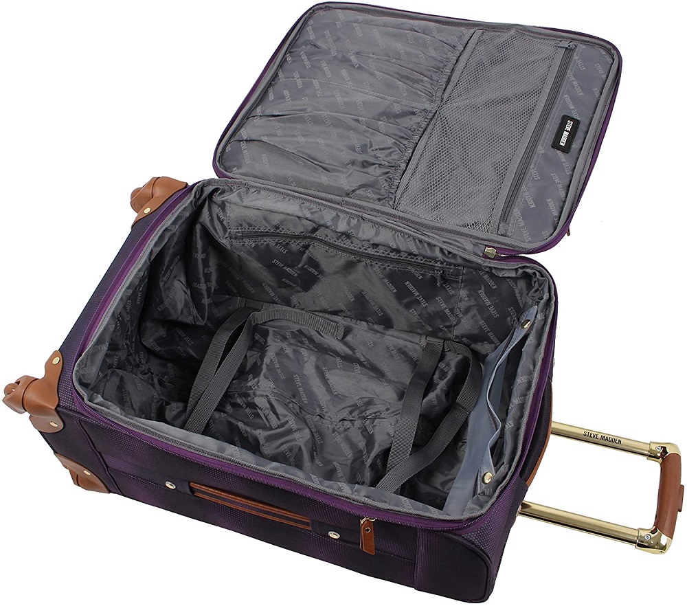 Steve Madden Shadow 3Piece Under Seat Luggage Set Steve Madden Luggage