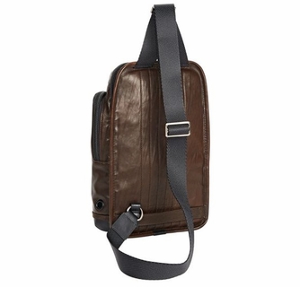 最前線の Alpha Tumi Bravo Sling Leather Monterey バッグ