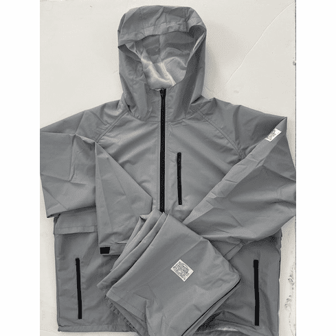 New! Battleship Gray Hoodie 10-Miler Suit