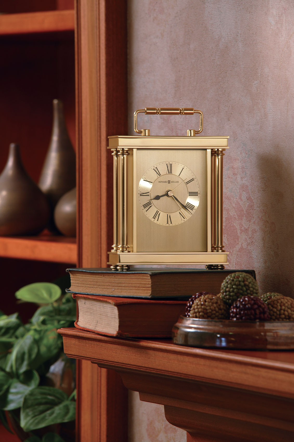 Audra Alarm Mantel Clock by Howard Miller