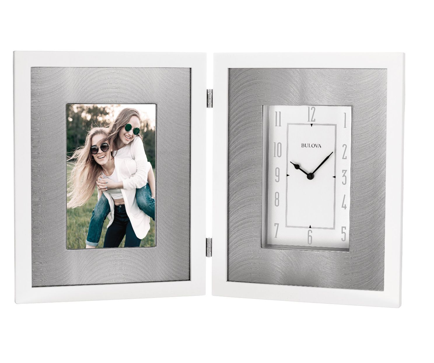 Dedication Picture Frame Clock by Bulova