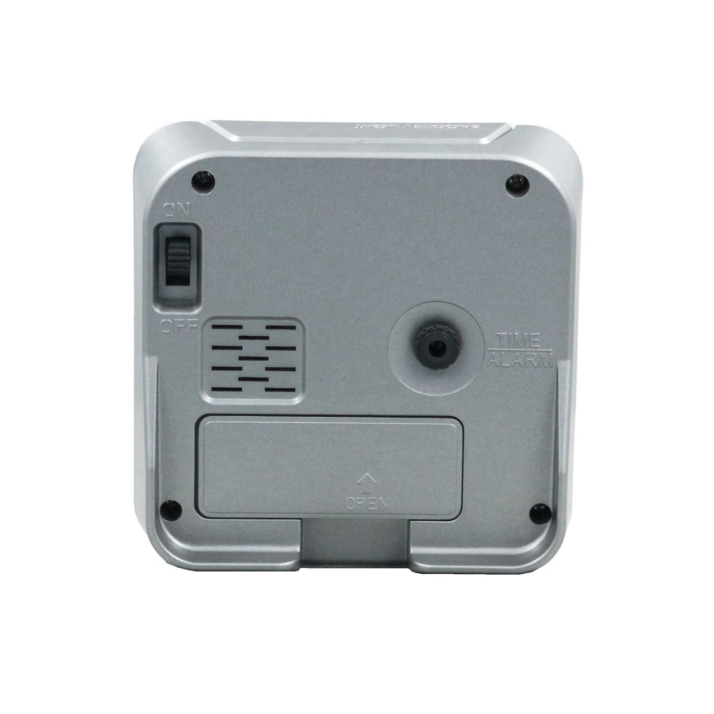 Ena Gray Alarm Clock by Seiko