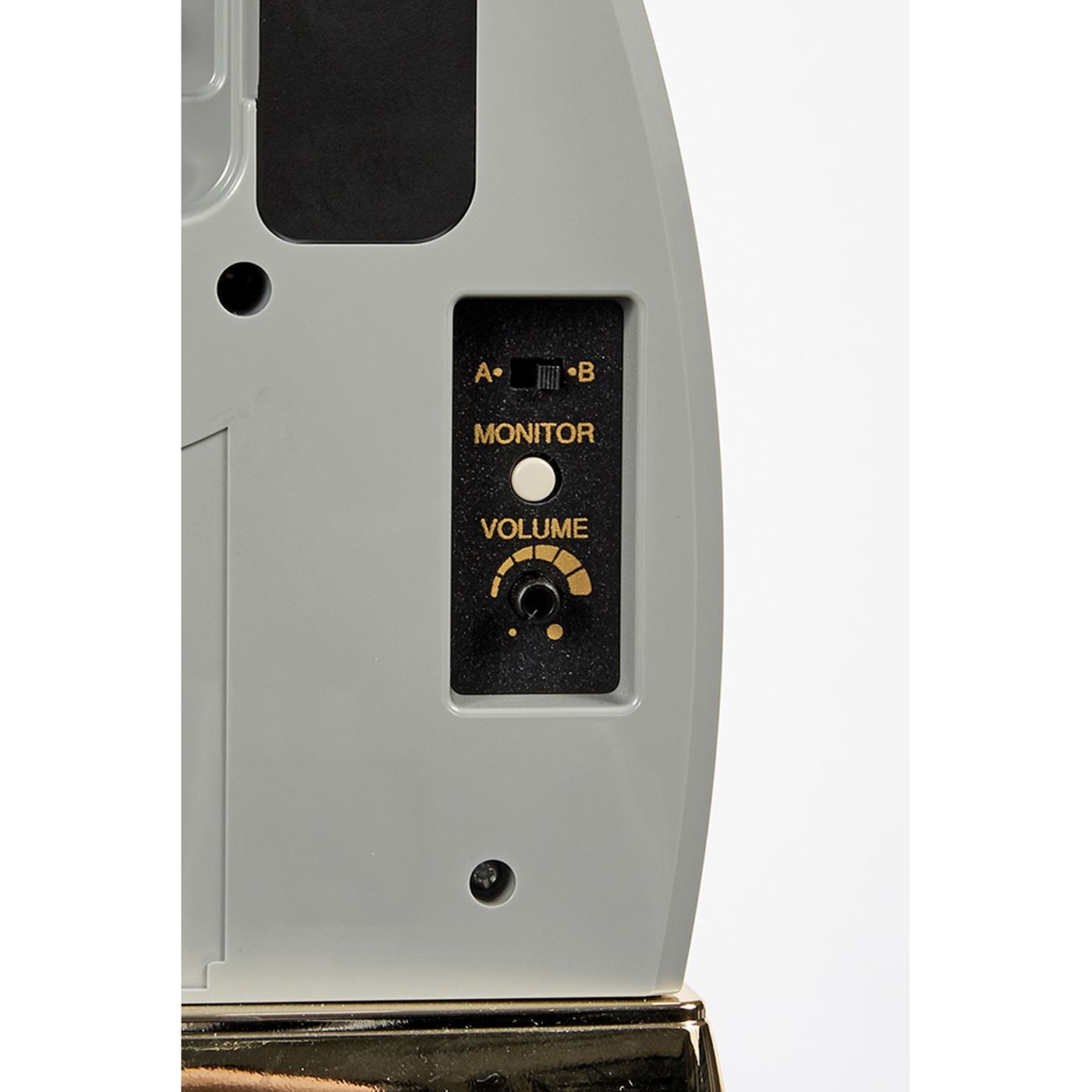 Joyful Crystal Gold Mantel Clock by Rhythm