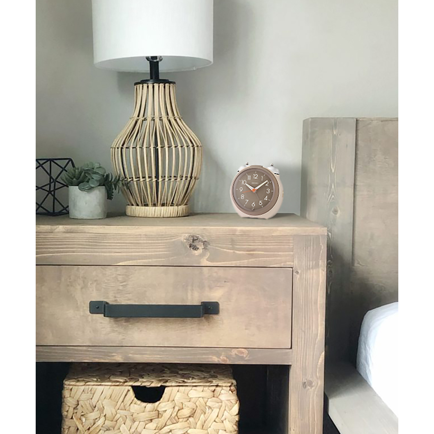 Kita Ivory Alarm Clock by Seiko