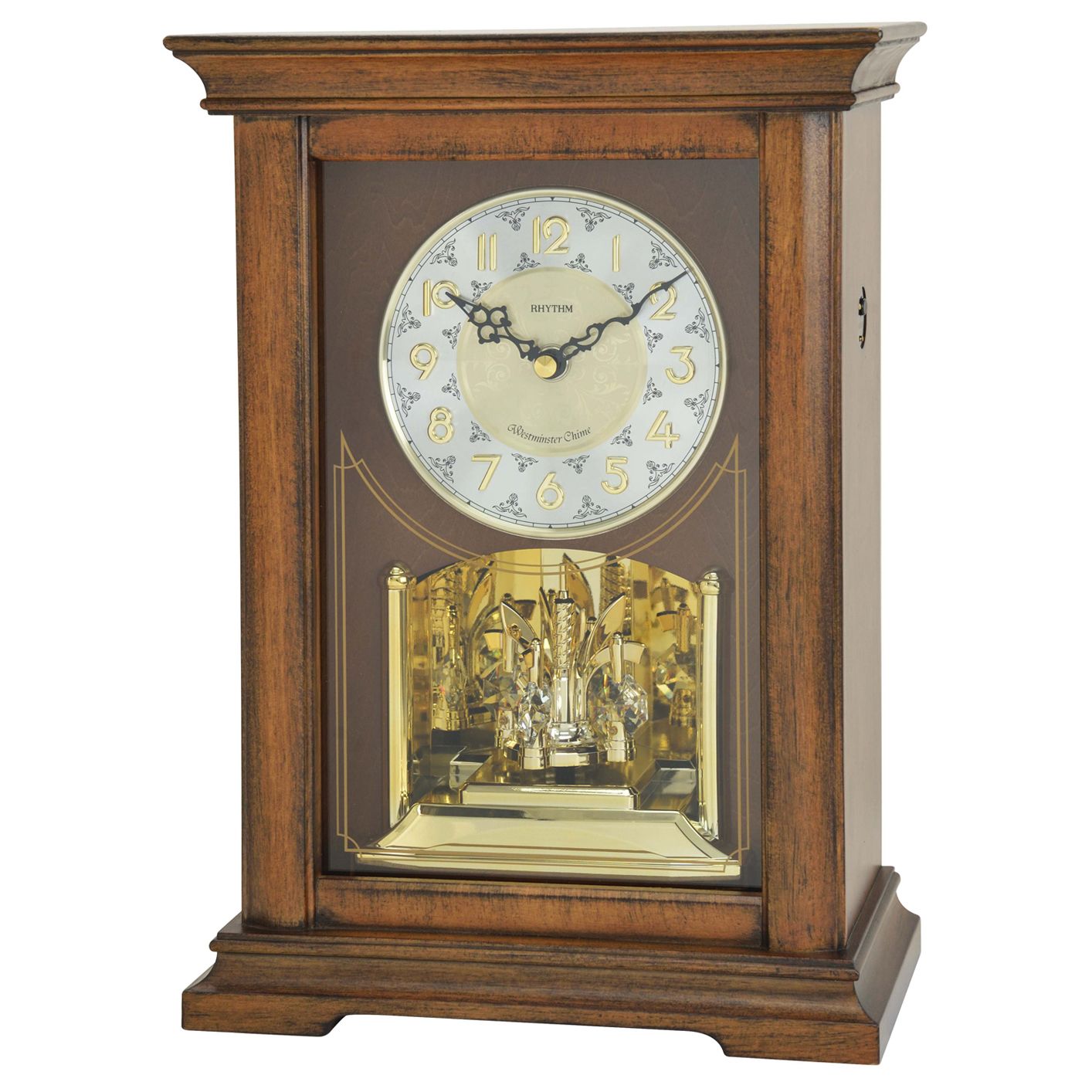 WSM Highland Musical Chiming Mantel Clock by Rhythm