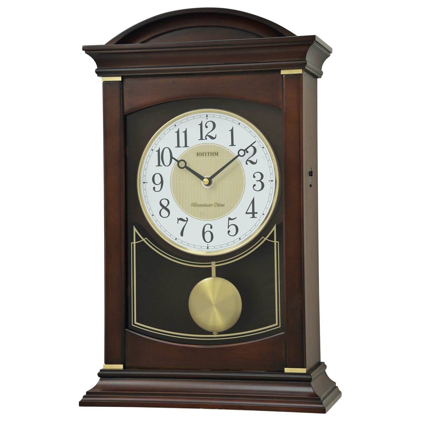 WSM McKinley Musical Chiming Mantel Clock by Rhythm