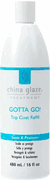 China Glaze Gotta Go! Top Coat Refill 16 oz