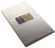 Design Nail File Cushion Petite Zebra 80/80 grit 50/pack
