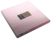 Design Nail File Cushion Pink 280/320 grit 50/pack
