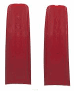 Nail Tip French Red Size 03 50 tips/bag