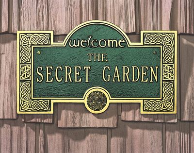 Celtic Welcome Plaque