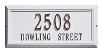 Classic Springfield Rectangle Plaque-Standard