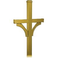 Designer Roadside Mailbox Deluxe Post - 2 Sided